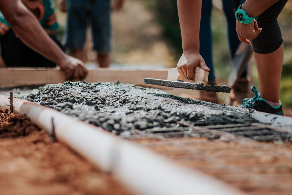 Building under construction in Douala — real estate investment in Cameroon
